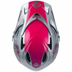 Casque Bmx Downhill Pink 2022 Kenny -Accessoires Vélo Soldes casque velo kenny downhill pink 2022 dessus