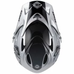 Casque Bmx Downhill Silver 2022 Kenny -Accessoires Vélo Soldes casque velo kenny downhill silver 2022 dessus