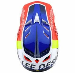 Casque VTT D4 Composite Mips Qualifier Rouge 2022 Troy Lee Designs -Accessoires Vélo Soldes casque vtt troy lee designs d4 composite mips qualifier rouge 2022 dessus