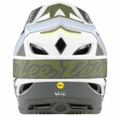 Casque VTT D4 Composite Mips Team Military 2022 Troy Lee Designs -Accessoires Vélo Soldes casque vtt troy lee designs d4 composite mips team military 2022 derriere