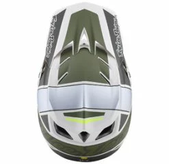 Casque VTT D4 Composite Mips Team Military 2022 Troy Lee Designs -Accessoires Vélo Soldes casque vtt troy lee designs d4 composite mips team military 2022 dessus