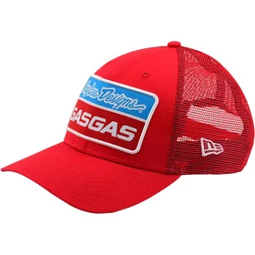Casquette Team GasGas Curved Rouge Troy Lee Designs 3 Casquette Team GasGas Curved Rouge Troy Lee Designs