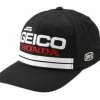 Casquette Team Geico Honda Noir 100%