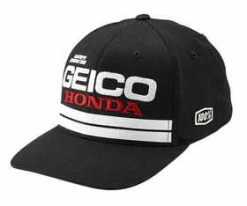 Casquette Team Geico Honda Noir 100%