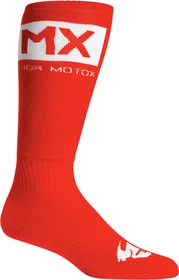 Chaussettes Cross Enfant MX Solid Rouge Thor