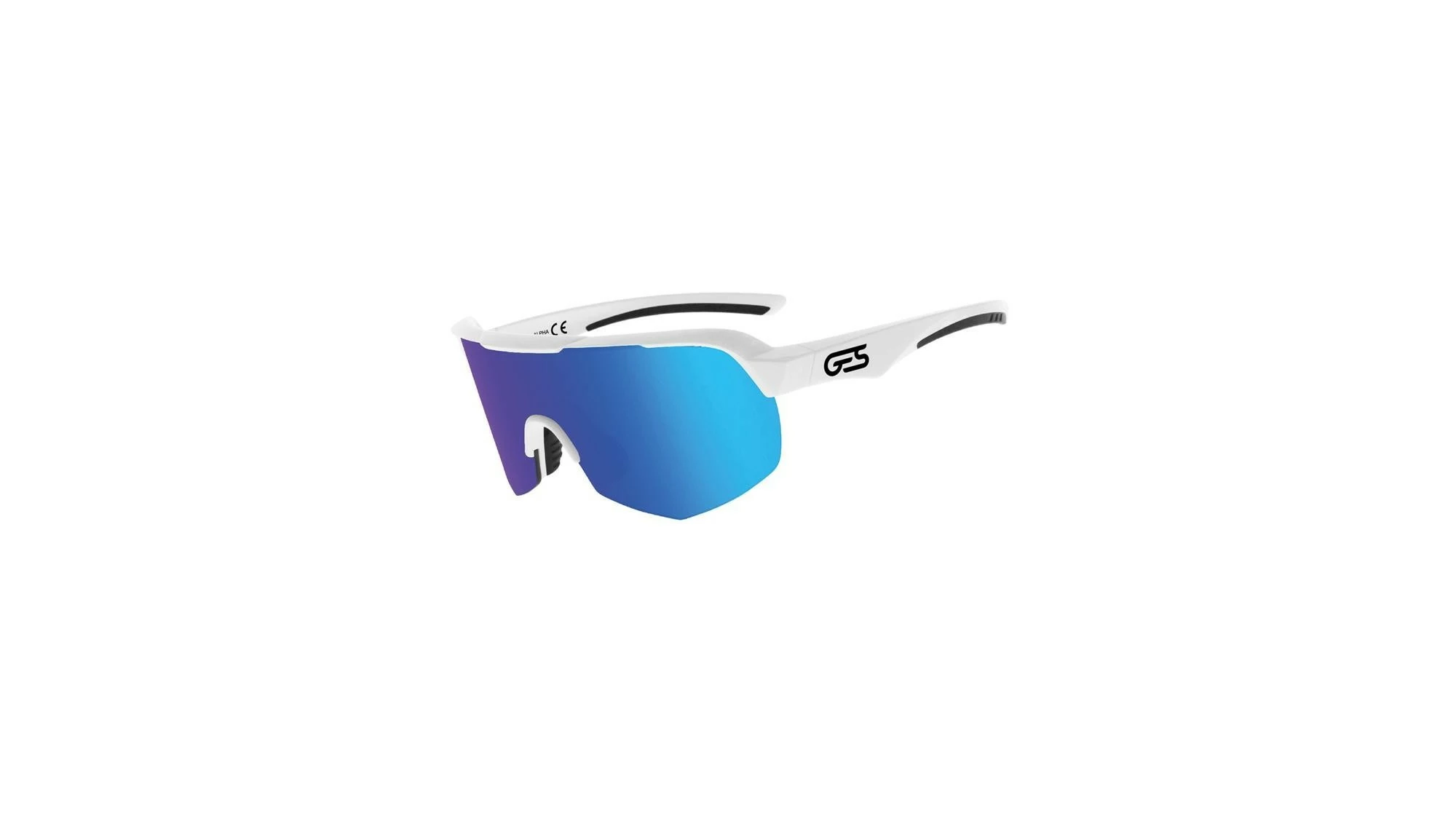 LUNETTES GES ALPHA VERRE BLEU/MONTURE BLANCHE 3 LUNETTES GES ALPHA VERRE BLEU/MONTURE BLANCHE