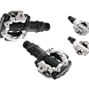 PEDALES SHIMANO VTT M520 NOIR 2 PEDALES SHIMANO VTT M520 NOIR -Accessoires Vélo Soldes pedales shimano vtt m520 noir