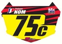 Autocollant épais De Plaque Insight Vision 2 3D Mini Mx Stickers