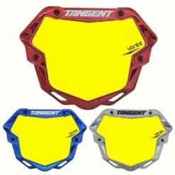 Plaque Bmx Race Ventril 3D Pro Chrome Tangent