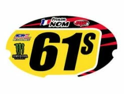 Autocollant De Plaque Avant The Mini Mx Stickers