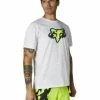 Tee Shirt Pyre Blanc FOX RACING 1 Tee Shirt Pyre Blanc FOX RACING -Accessoires Vélo Soldes tee shirt fox pyre blanc